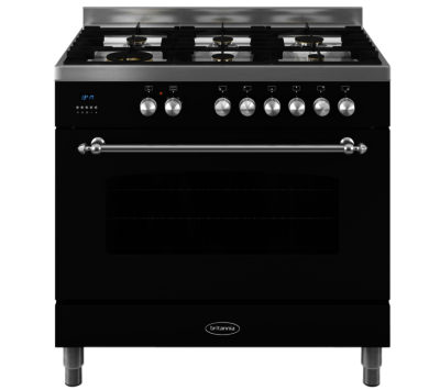 BRITANNIA  Fleet 90 RC9SGFLK Dual Fuel Range Cooker - Black